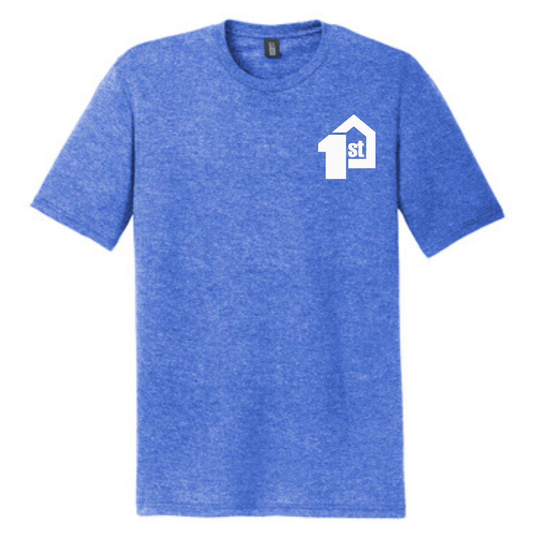 Men’s Crew Neck T-Shirt w/ Home1st Logo